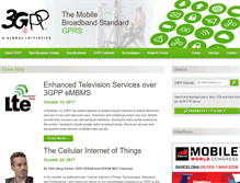 Tablet Screenshot of 3gpp.org